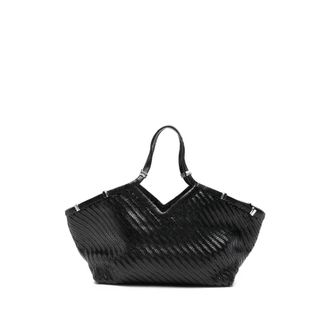 Benedetta Bruzziches Woven Tote Bag