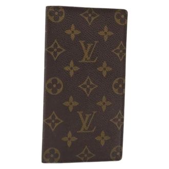 Louis Vuitton Pre-owned Wallets, female, Brown, Size: ONE SIZE Pre-owned Vintage Monogram Bifold Wallet