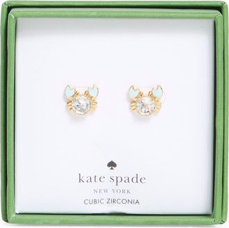 Kate Spade New York crab stud earrings in Blue /Gold at Nordstrom Rack