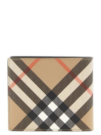 Burberry Mens Beige Polyethylene Wallet