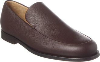 Khaite The Alessio Leather Loafer