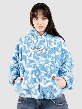 A.Lab Kendallie Star Eyes Hoodie blau