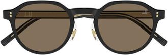 Dunhill DU0113S 001 Mens Sunglasses Black Size 49