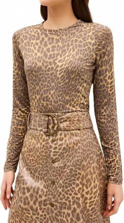Marie Oliver Hazel Top In Leopard