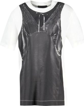 Simone Rocha Mujer, Camisetas, Gris, Talla: S