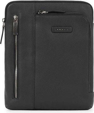 Piquadro Mens crossbody bag for i Pad - Heren - Schoudertassen - Zwart - ONE Size - Tassen