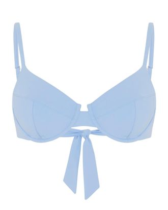 Evarae Womens Pippa Bikini Top In Vista Blue