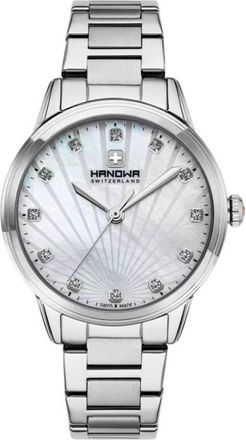 Hanowa Canova Quartz White Mother of Pearl Dial Ladies Watch HAWLG0002004