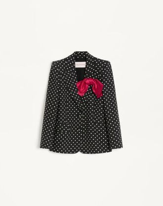 Valentino Supergran Jacket In Plusdepois Print Wo