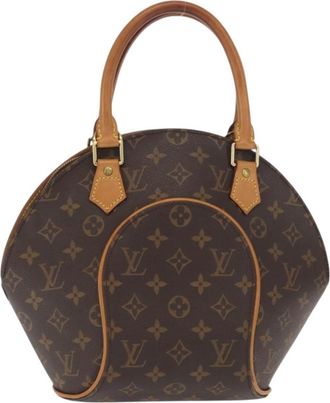 Louis Vuitton Ellipse Bag Monogram Canvas Brown Canvas Handbag (Pre-Owned)