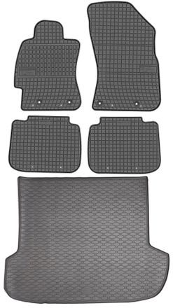 OEM Juego De Alfombrillas De Goma Para Coche Y Maletero Para Subaru Outback V Kombi (2015-2019)
