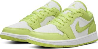 Nike Jordan Nike Air Jordan 1 Low SE Sneaker in White/Limelight at Nordstrom, Size 5