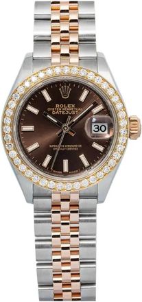 Rolex Lady-Datejust 28mm watch - Bruin