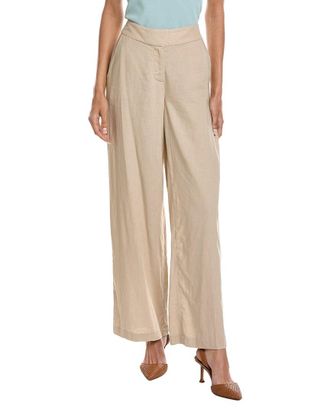 Tahari by ASL Linen-Blend Pant