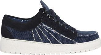 Mephisto Schoen met veters - Heren - Veterschoenen - Blauw - 42 1/2 EU - Schoenen