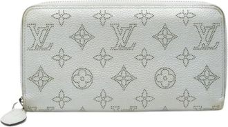 Louis Vuitton Pre-owned Vintage Long Wallet (bi-fold) - Dames - Vintage Accessoires - Grijs - ONE Size - Leer - Vintage