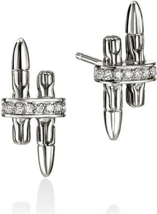 John Hardy Spear Stud Earrings, Sterling Silver at Nordstrom