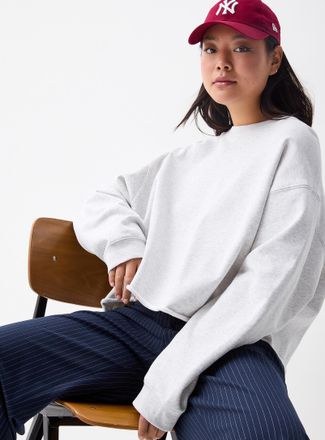 Twik Womens Cropped fleece sweatshirt