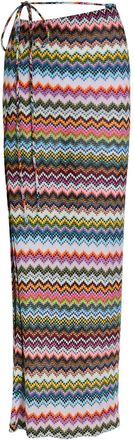 Missoni Zigzag Metallic-knit Cover-up Midi Skirt - Multicoloured - S (UK8-10 / S)