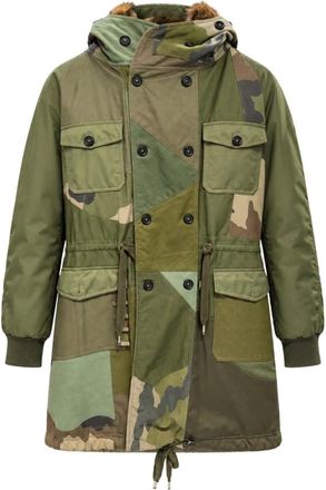 Dolce & Gabbana Jassen, Heren, Groen, L, Leer, Jassen