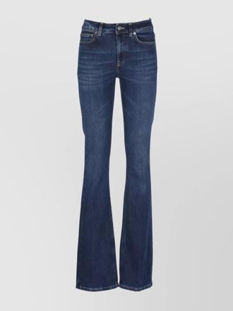 Dondup flared jeans featuring five-pocket design