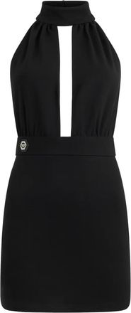 Philipp Plein Abito corto con schiena scoperta - Nero