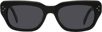 Celine Smoke Square Ladies Sunglasses CL40267U 01A 54