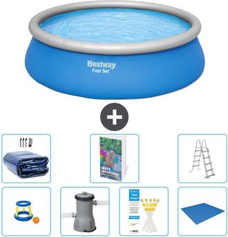Bestway Piscina Bestway Fast Set Redonda - 457x122 Cm - 8-piezas S394