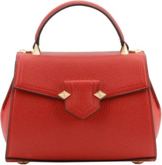 Pourchet Sevres Kleine Handtas - Dames - Handtassen - Rood - ONE Size - Leer - Tassen