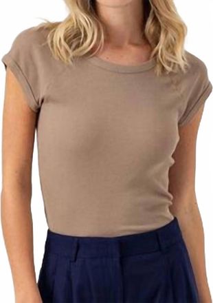 Sundays Sophia Tee In Latte