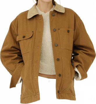 Isabel Marant Ninon Classic Jacket In Cognac
