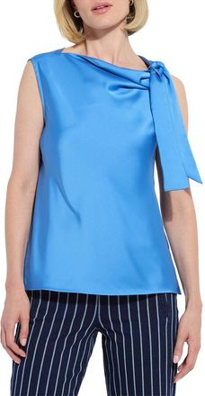 Lyss&eacute; Zulena Bow Tie Neck Top