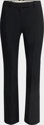 Alexander McQueen Tailored Cropped Wool Trousers