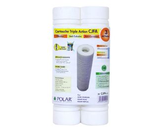 Polar Cartuchos De Filtraci&oacute;n 2 Piezas 248 Mm 5 Micras