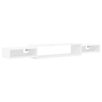 vidaXL Mueble De Tv Montado En La Pared Montada En La Pared Blanco Vidaxl