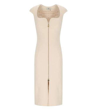 Elisabetta Franchi ABITO MIDI BURRO ELISABETTA FRANCHI