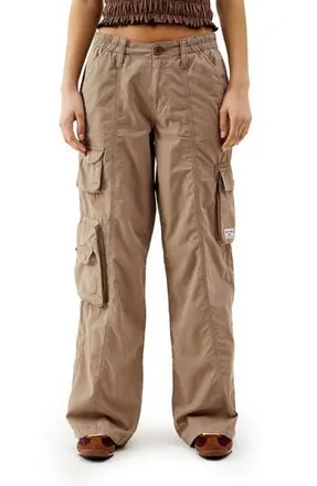 BDG Y2K Cotton Cargo Pants in Light Brown at Nordstrom Rack, Size X-Large