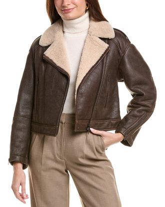 Brunello Cucinelli Sheepskin Leather Jacket