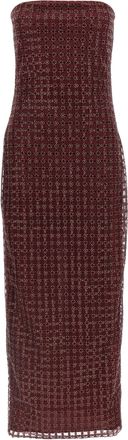 Rotate Ruota Birger Christensen Abito Maxi Tube