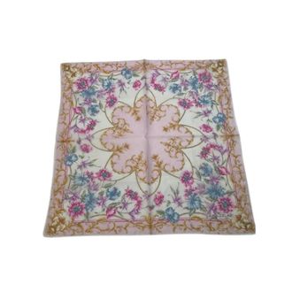 Celine Pre-owned Vintage Floral Silk Scarf - Dames - Vintage Accessoires - Roze - ONE Size - Vintage