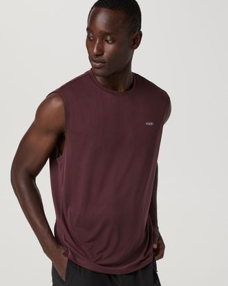Vuori Clothing Sleeveless Strato Breathe Tank Top | Boysenberry | Medium