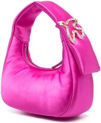Pinko Vibu Hobo Bag Purple > Shoulder