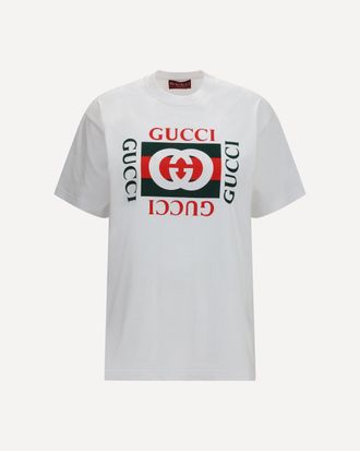 Gucci Ancora G Loved cotton jersey T-Shirt Female XS