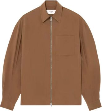 Celine Mujer, Blusas y Camisas, Marr&oacute;n, Talla: S