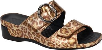 Vital 226028 Tina - Dames - Sleehakken - Bruin - 37 EU - Leer - Schoenen