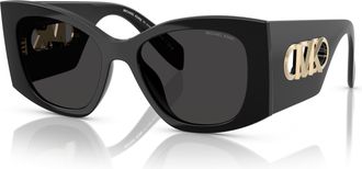 Michael Kors Grey Cat Eye Ladies Sunglasses MK2244U 300587 53