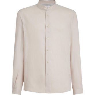 Brunello Cucinelli Linen shirt in Yuta at Nordstrom, Size Xxx-Large Eu