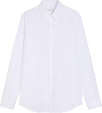 Dries Van Noten Caper Cotton-poplin Shirt - White - 52 (IT42 / UK8)