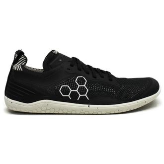 Vivobarefoot Geo Racer Knit Textile Mens Lace Up Trainers - Obsidian - Size:UK 11.5