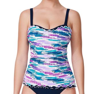 Gottex Canva Tricolore E-cup Tankini Top